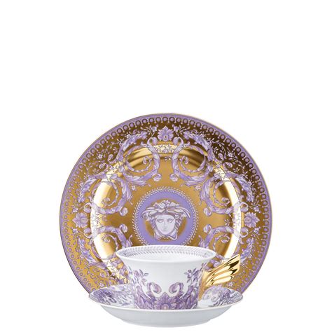 piatto versace 22 cm 25 anni|Versace Rosenthal GOLD IVY Piatto 22 cm.